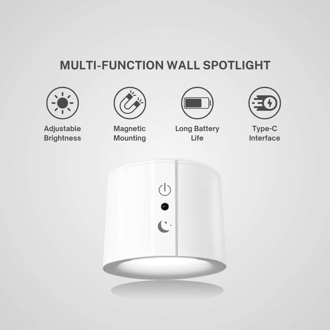 Noor II - Wireless Spotlight with Remote Controller